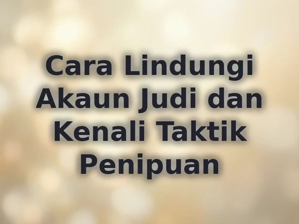 Tabiat permainan selamat
